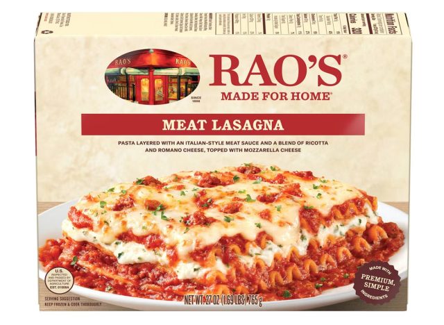 Rao's Made For Home Family Size Frozen Meat Lasagna