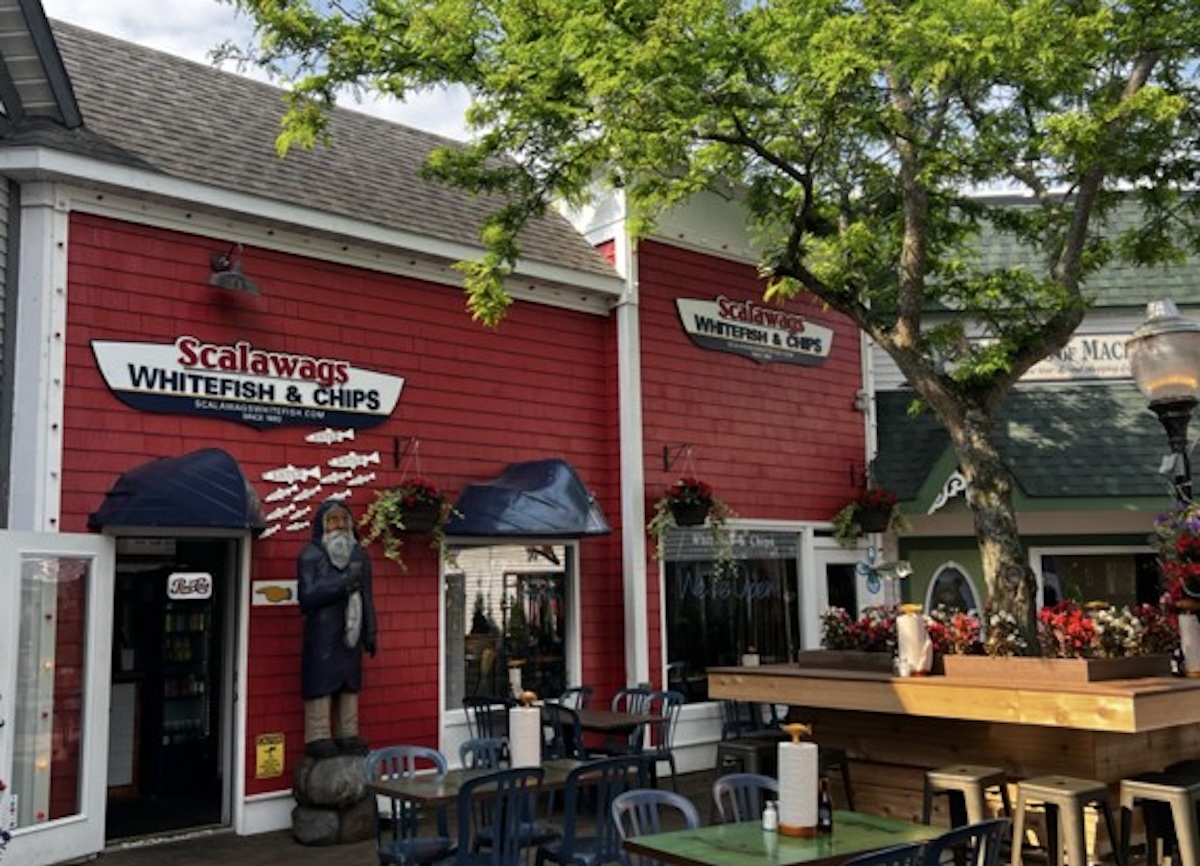 Best ocean perch restaurant combos Scalawags Whitefish