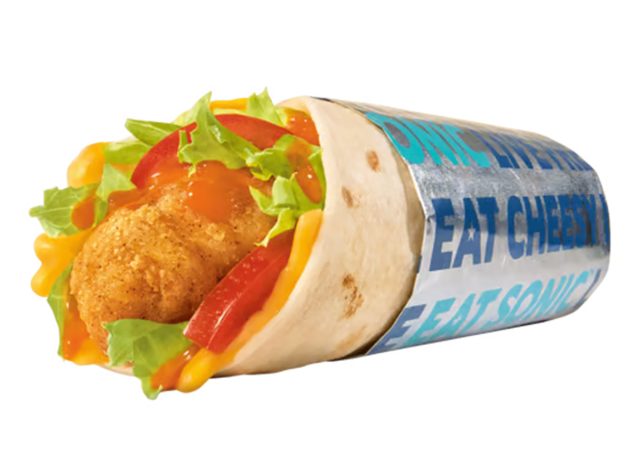 Sonic Buffalo Crispy Tender Wrap