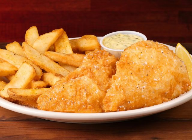 Texas Roadhouse Fish & Chips Dinner 