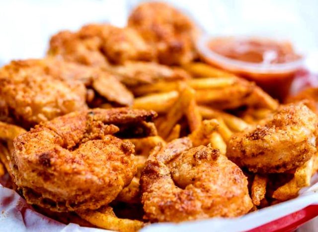 The Kickin Crab Fried Shrimp n' Fries