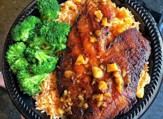 The Kickin' Crab KC Tilapia/Trout plate