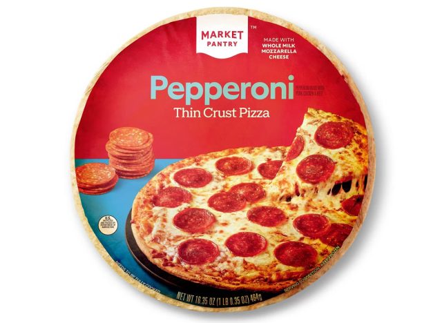 Thin Crust Pepperoni Frozen Pizza