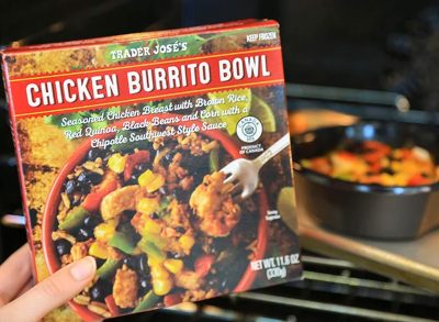 Trader Joe’s Chicken Burrito Bowl