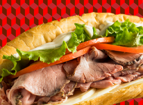 6 Chains With the Best "Mile-High" Roast Beef