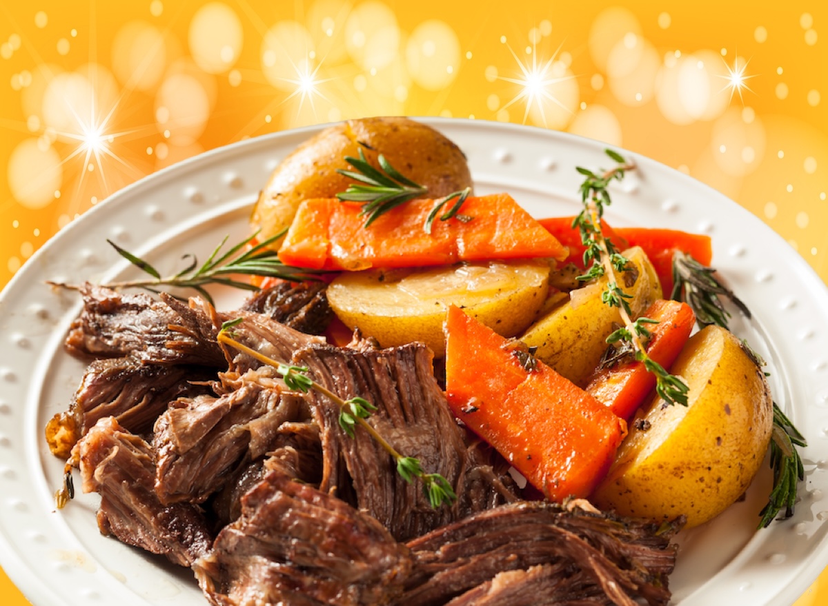 Chain restaurants best pot roast carrots