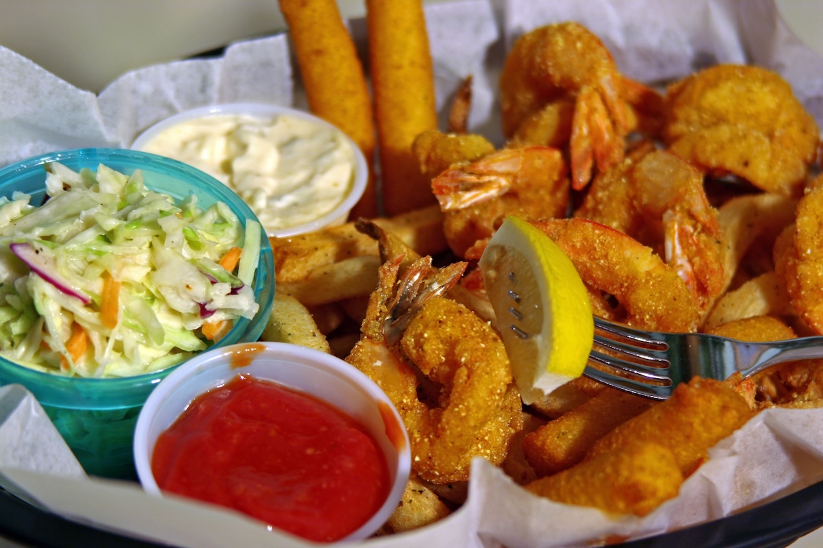 Fried,Shrimp,Basket
