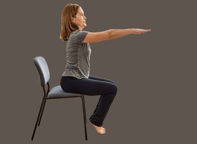 Middle age caucasian woman training at sport center