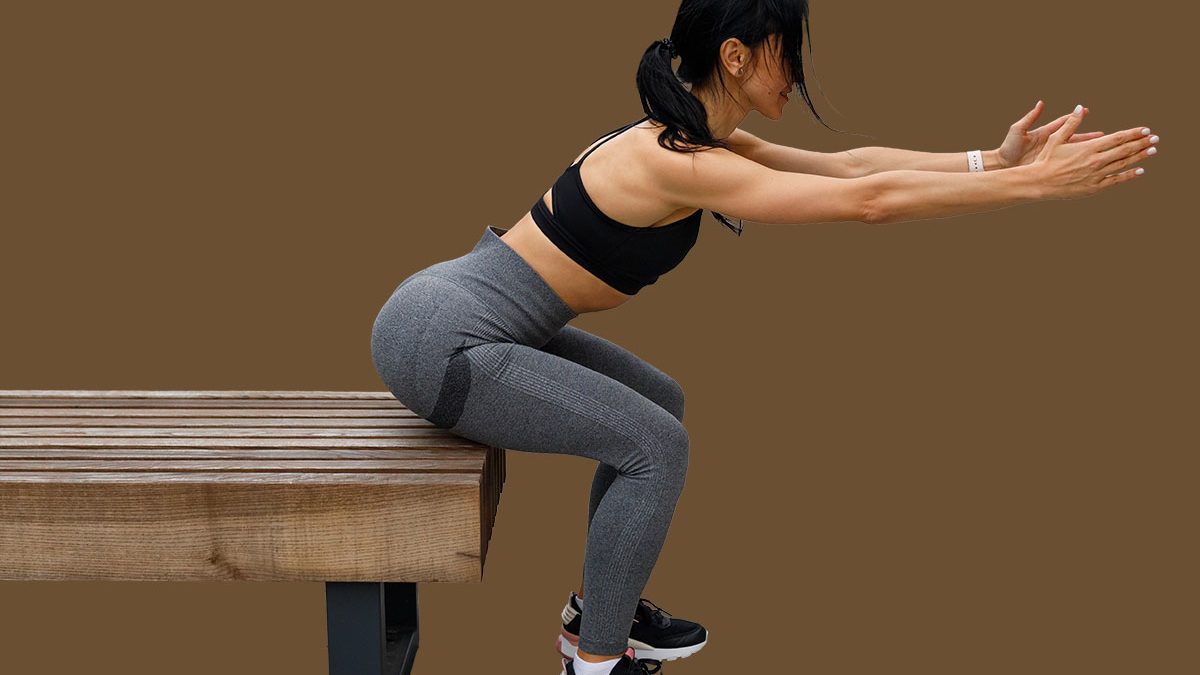 squat standing chair exercises