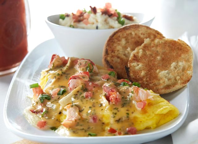 Another Broken Egg Cafe Lobster & Brie Omelette