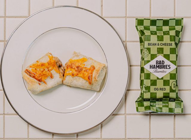 Bad Hambres OG Red Frozen Bean & Cheese Burrito