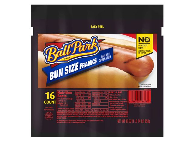 Ball Park Bun Size Classic Hot Dogs
