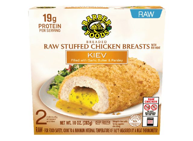 Barber Foods Frozen Stuffed Chicken