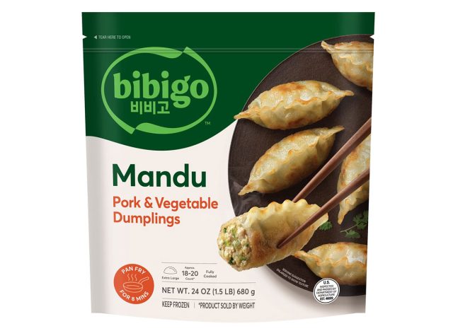 Bibigo Frozen Mandu Pork & Vegetable Dumplings