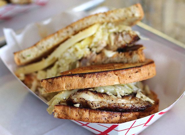 Big Ray's Fish Camp Grouper Reuben