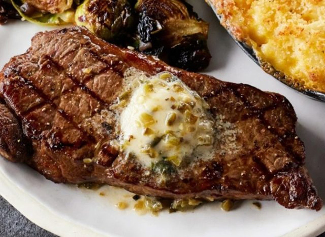 Black Angus New York Strip Steak 