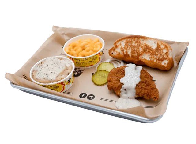 Dickey's Barbecue Pit Crispy Chicken Plate