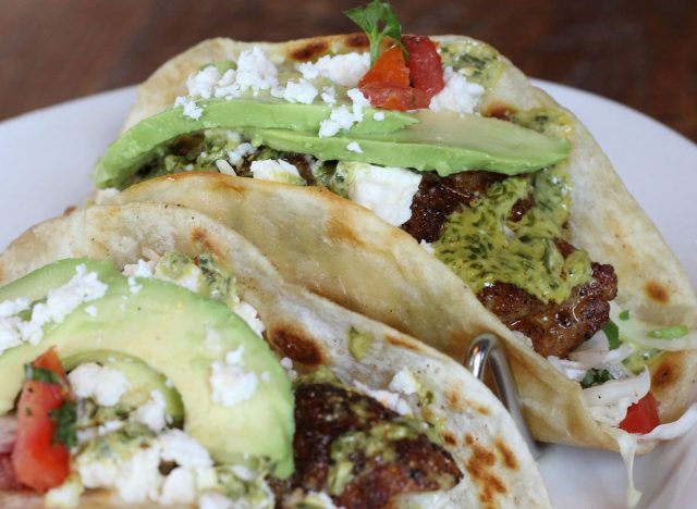 Doc Ford's Rum Bar & Grille Chimichurri Grouper Tacos