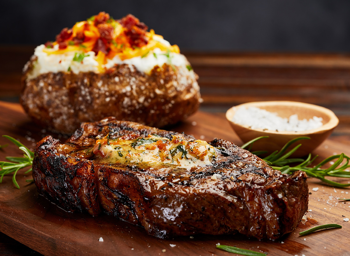 Firebirds Wood Fired Grill Strip Steak