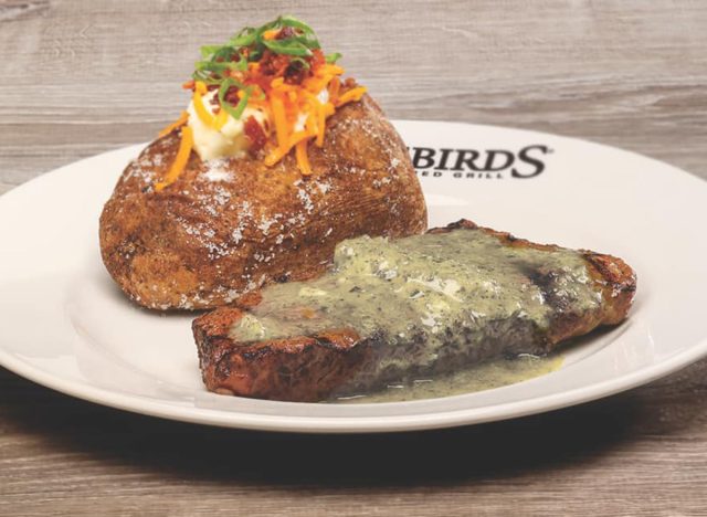 Firebirds Wood Fired Grill Strip Steak