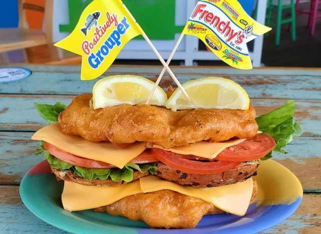 Frenchy's Grouper Sandwich