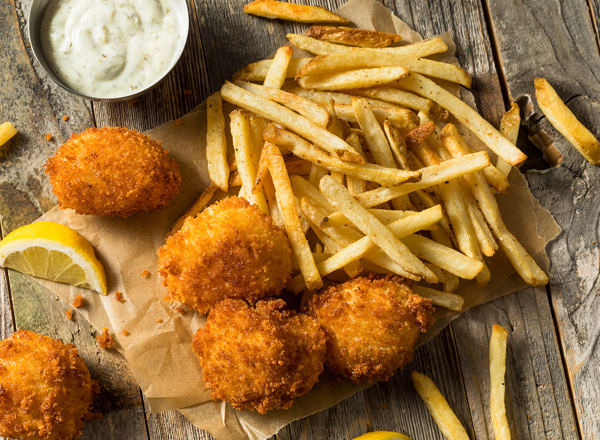 Fried Scallops