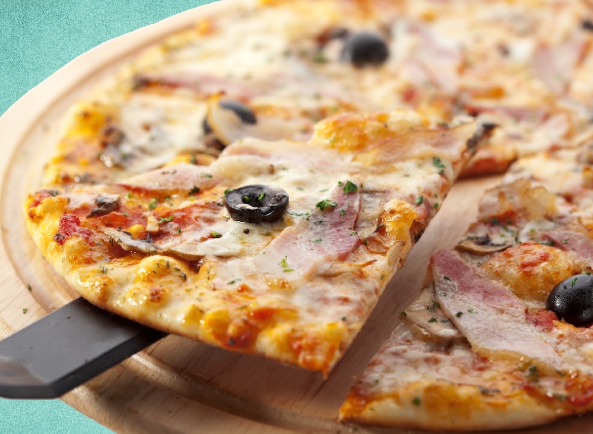 Frozen pizza