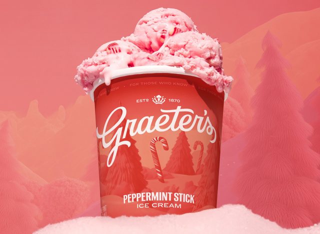 Graeter Peppermint Ice Cream