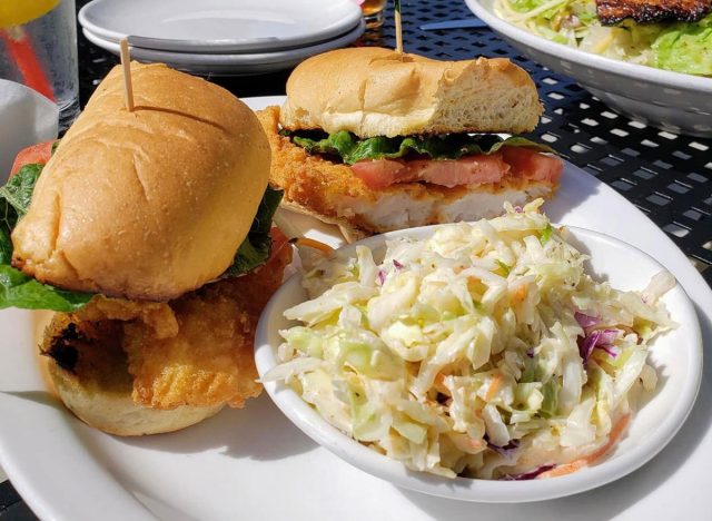 Harborside Grouper Sandwich