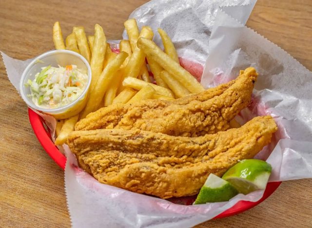 Hook Fish & Chicken Ocean Perch Dinner 