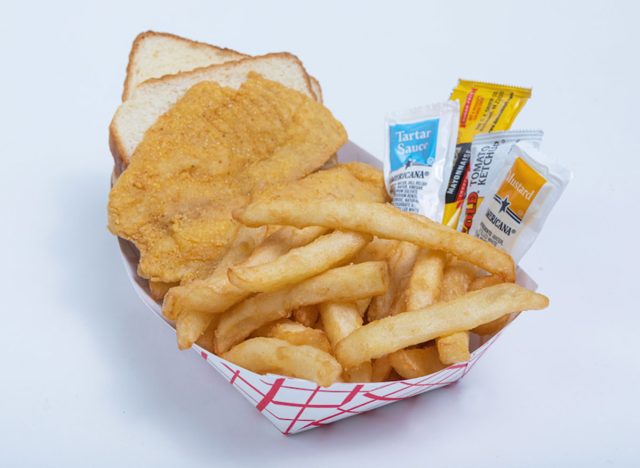 JJ Fish & Chicken Fish Sandwich