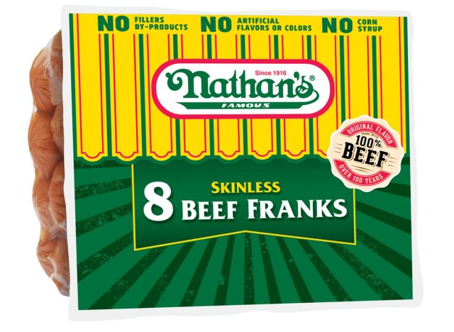 Nathan's Famous Skinless Beef Franks