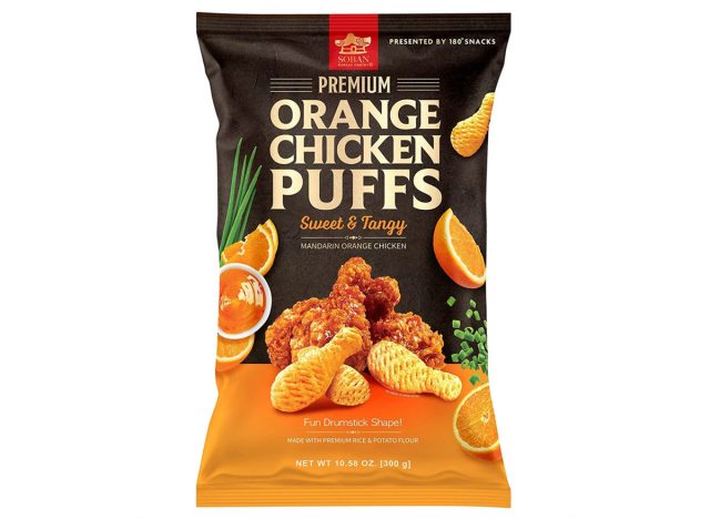 Soban Premium Mandarin Orange Chicken Puffs, Sweet & Tangy