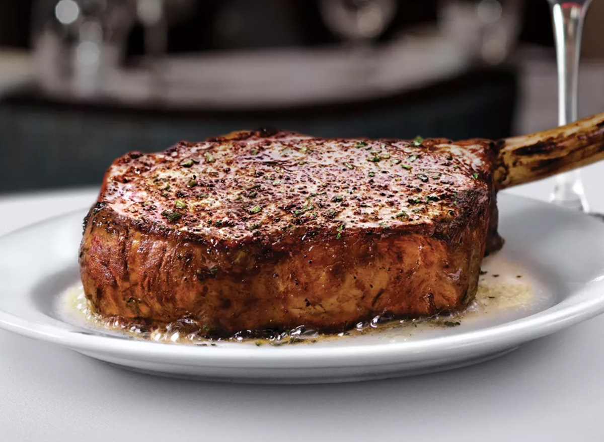 6 Steakhouse Chains Serving the Best “Cowboy Cut” Steaks