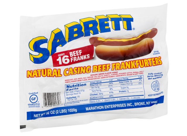 Sabrett Natural Casing Hot Dogs
