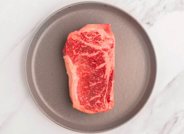 Snake River Farms Wagyu Bone-in New York Strip Steak