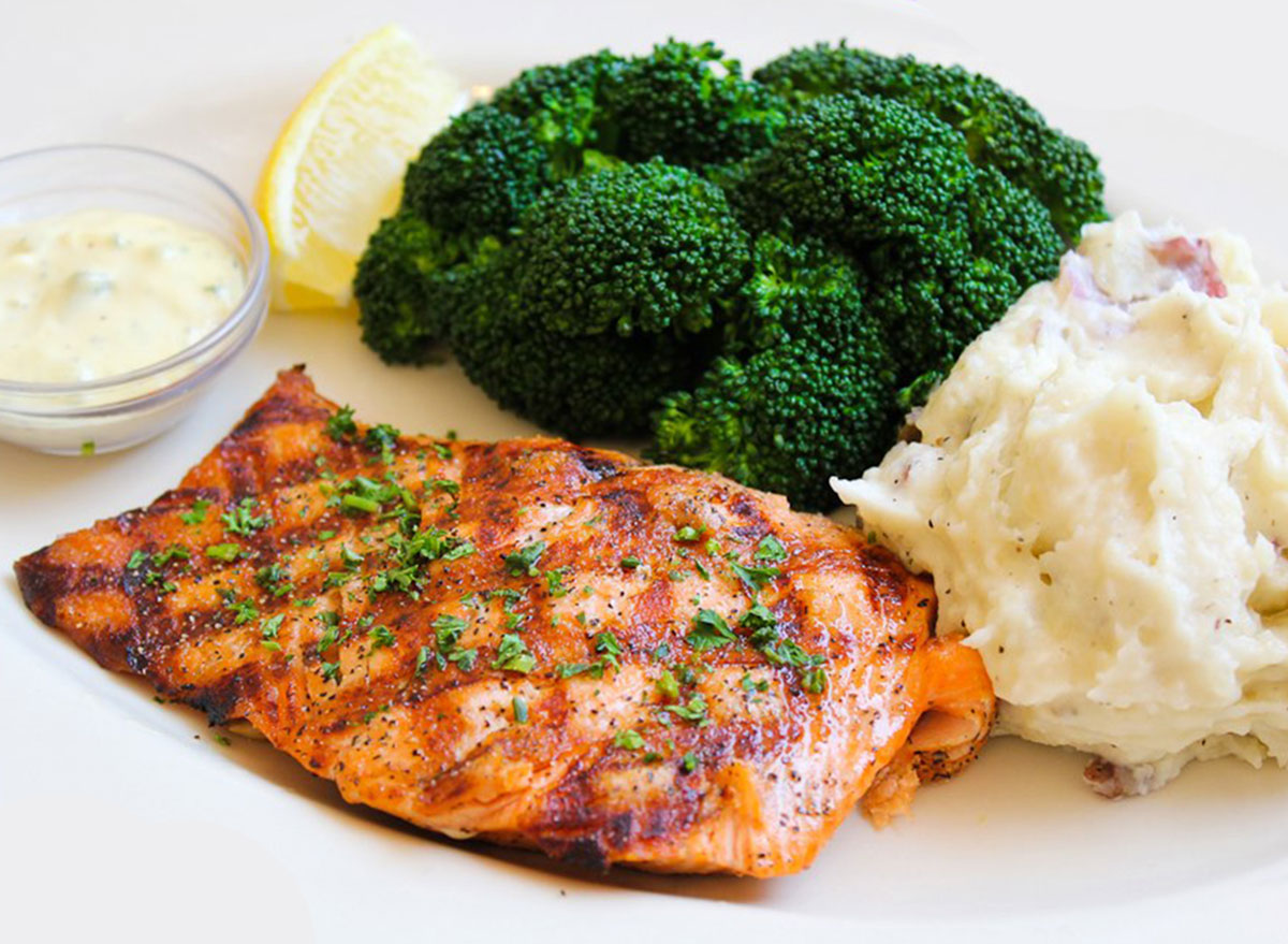 The Cheesecake Factory Grilled Salmon
