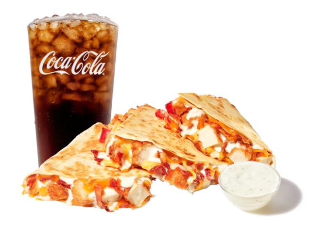 Zaxby's Chicken Bacon Ranch Quesadilla