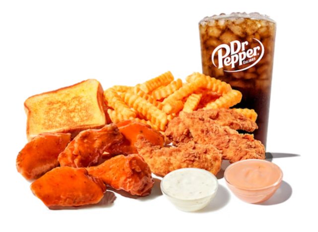 Zaxby's Wings & Things Meal.