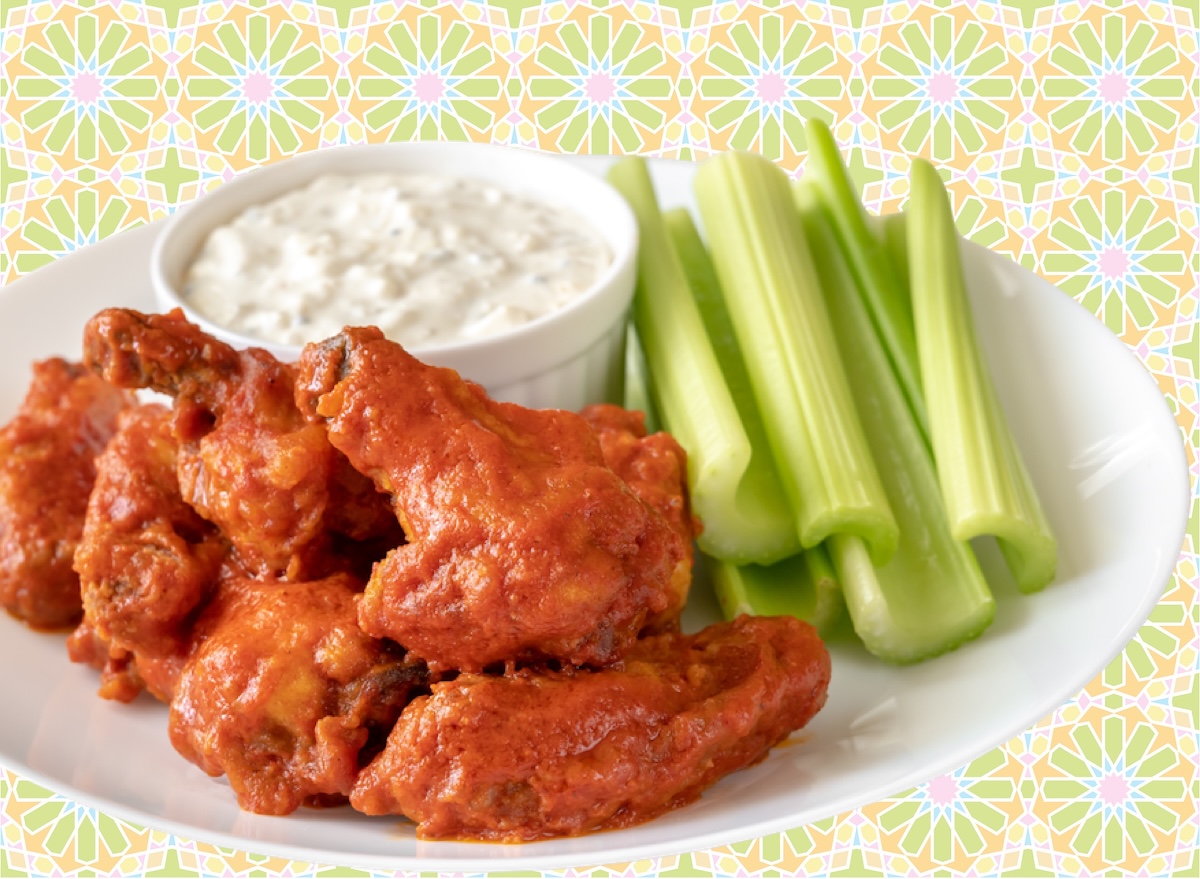 Frozen chicken wings buffalo
