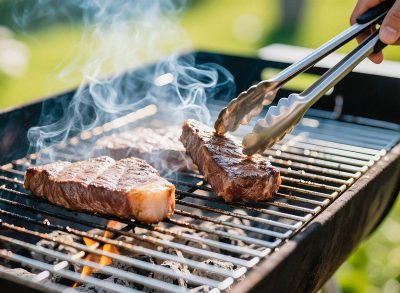 Grilling Steak