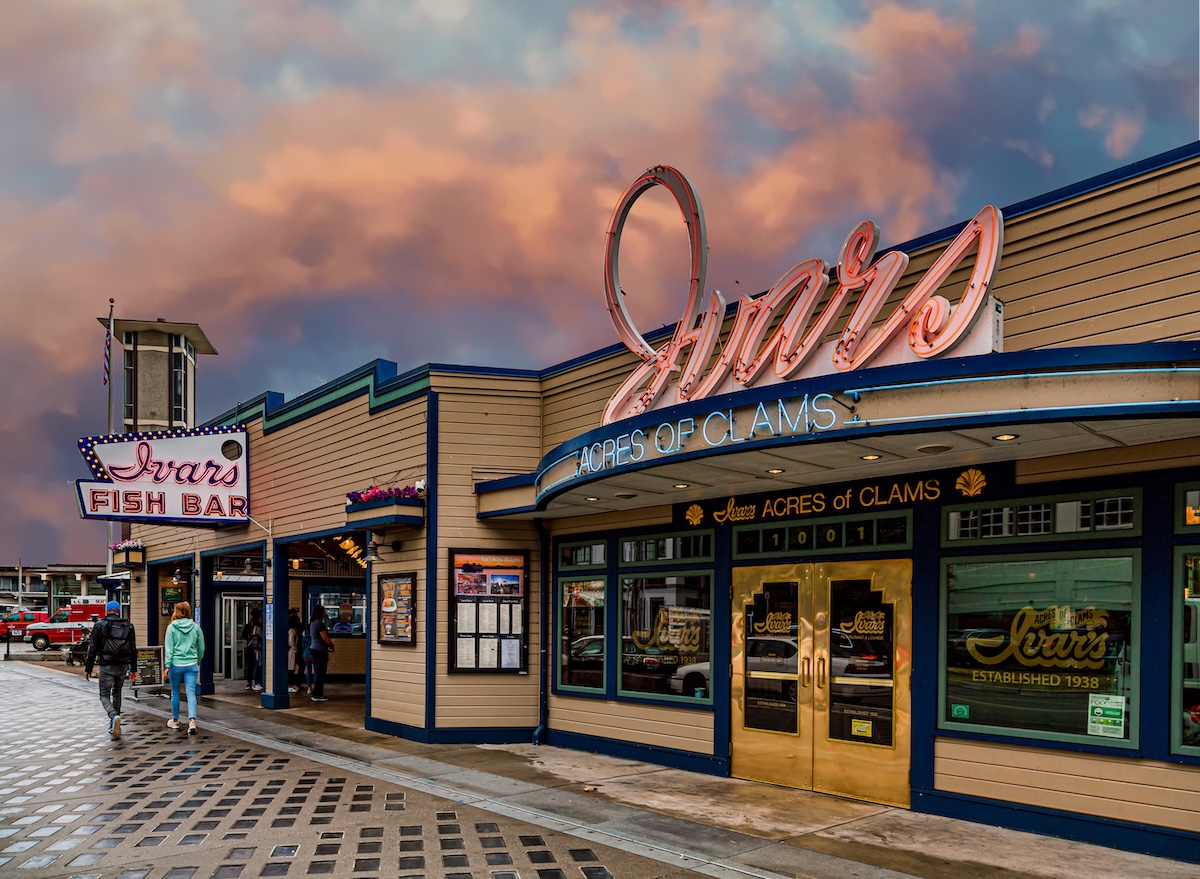 Best restaurant chains fried fish Ivar’s Acres of Clams