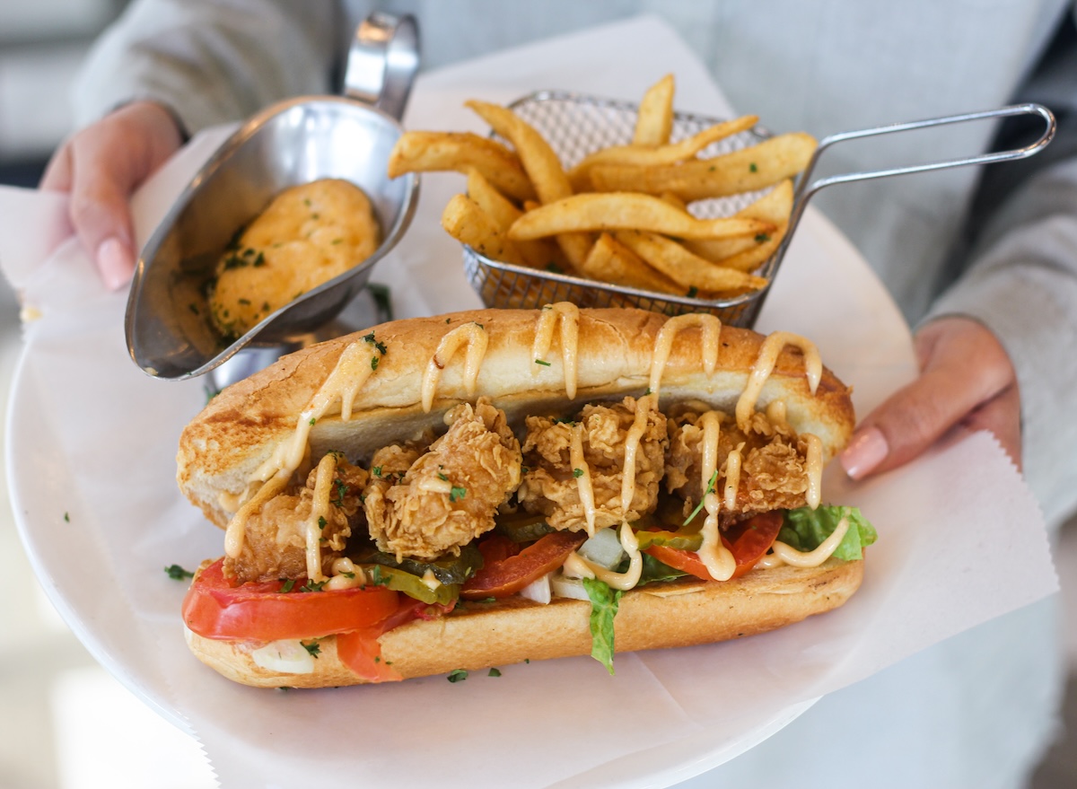 6 Seafood Chains Serving the Best “Mile-High” Fried Fish Po’Boys