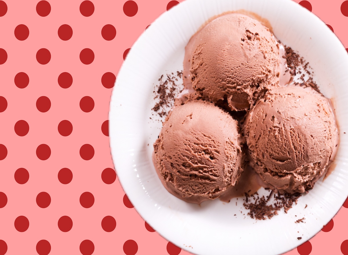 Chocolate ice cream