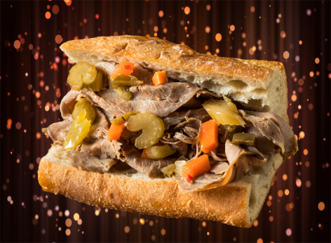 The Best "Dipped" Italian Beef Sandwiches