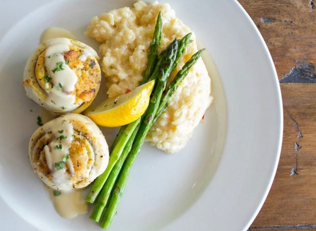 Cape Fear Seafood Company Figure 8 Stuffed Flounder