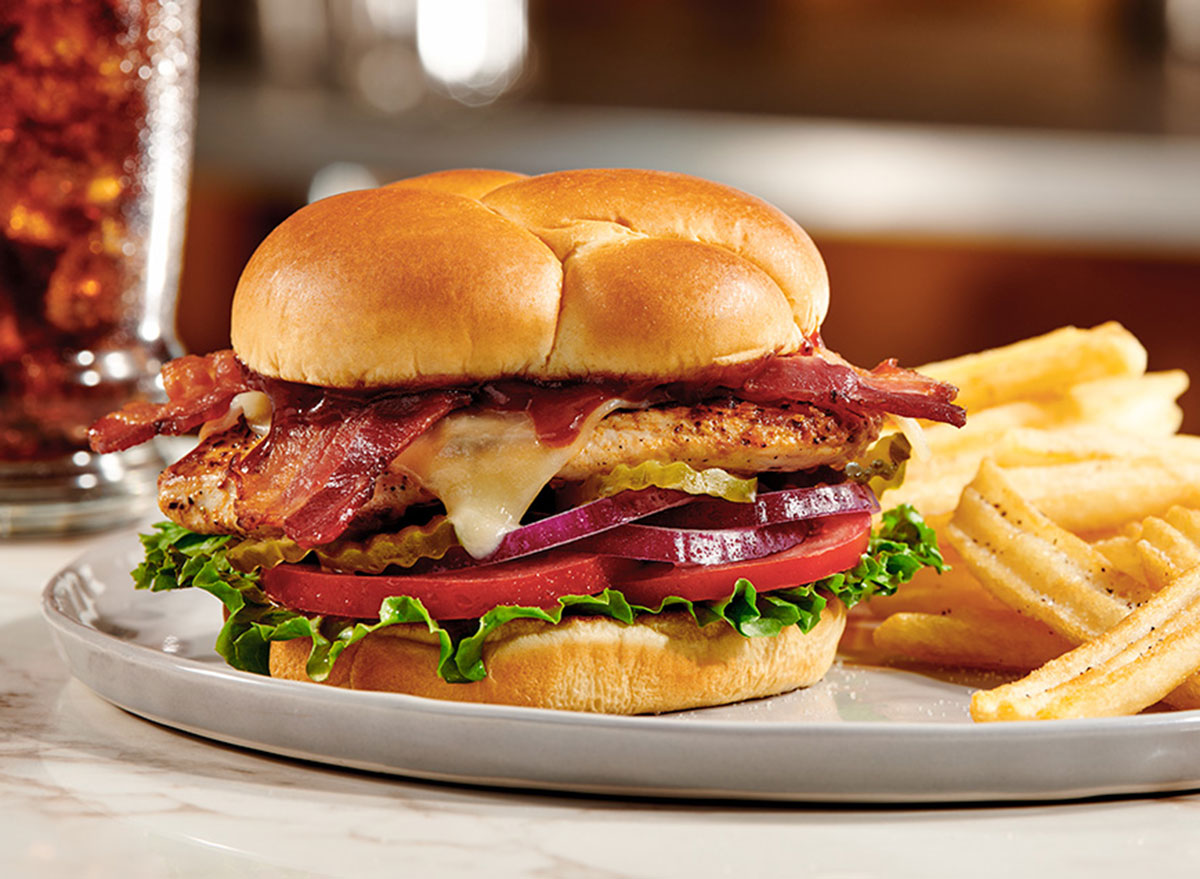 Denny's BBQ Bacon Chicken Sandwich