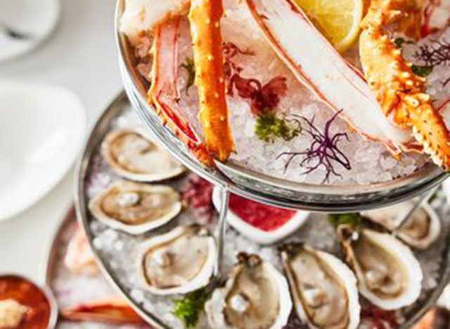 Fleming's Prime Steakhouse and Wine Bar Shellfish Tower