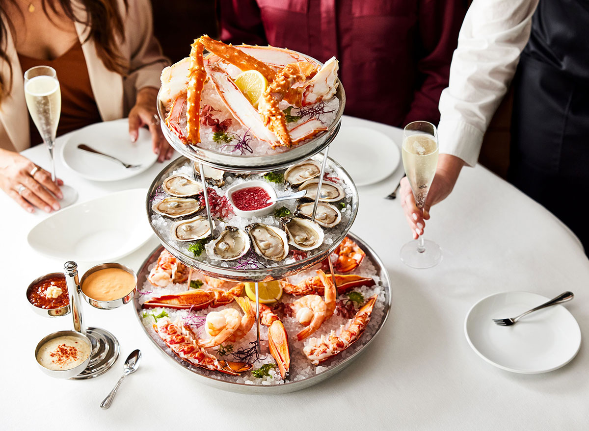 Fleming's Prime Steakhouse and Wine Bar Shellfish Tower