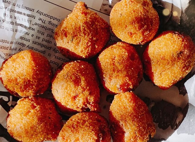 Juicy Seafood Hush Puppies